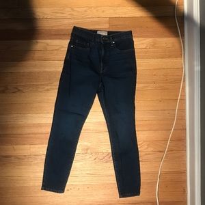 everlane, authentic stretch high-rise skinny jean